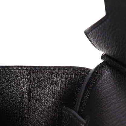 Hermes Togo Birkin 35 Black 7 of 10
