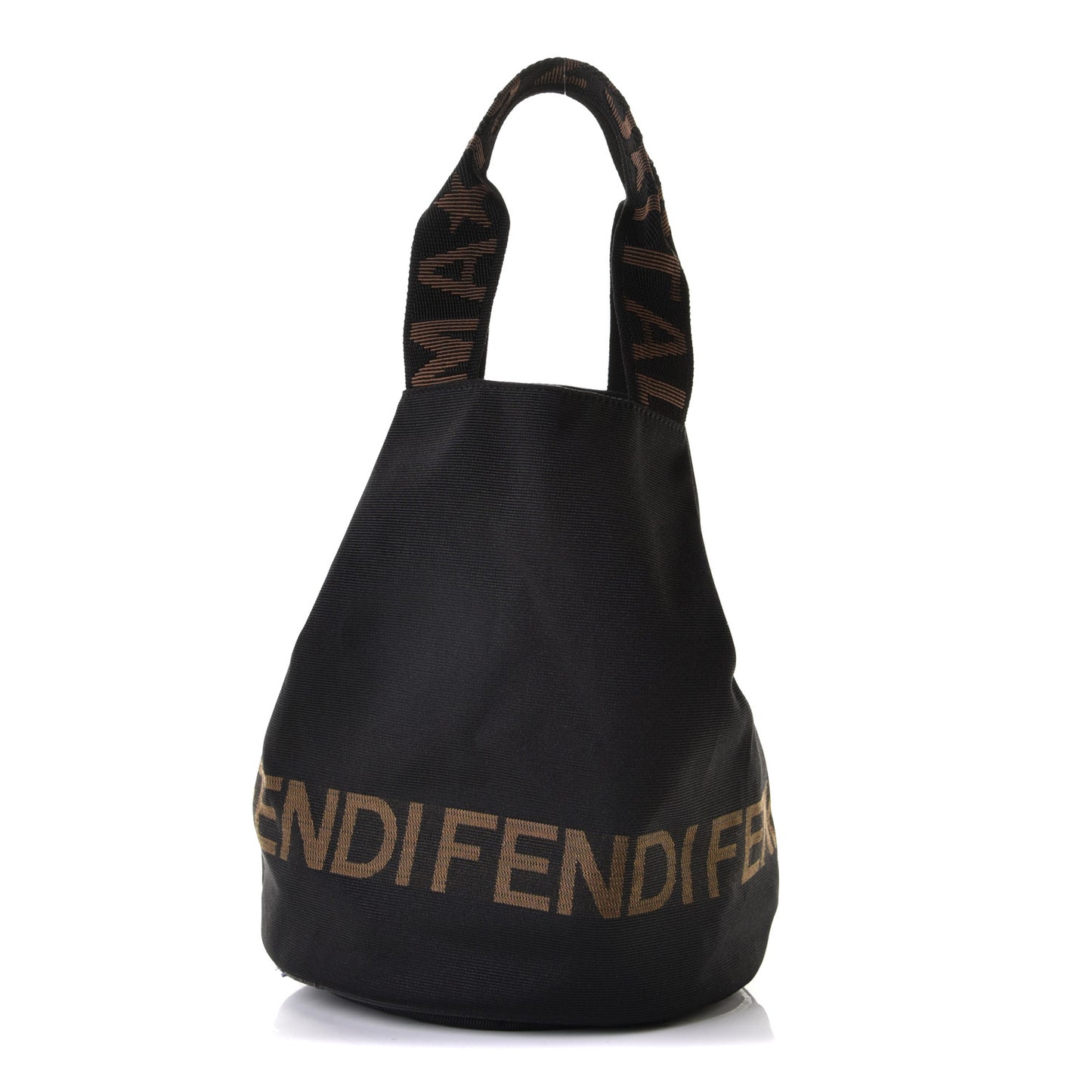 FF Canvas Bucket Bag Black