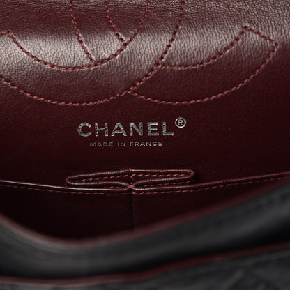 Chanel Aged Calfskin Quilted 2.55 Reissue 225 Flap Black 7 of 8