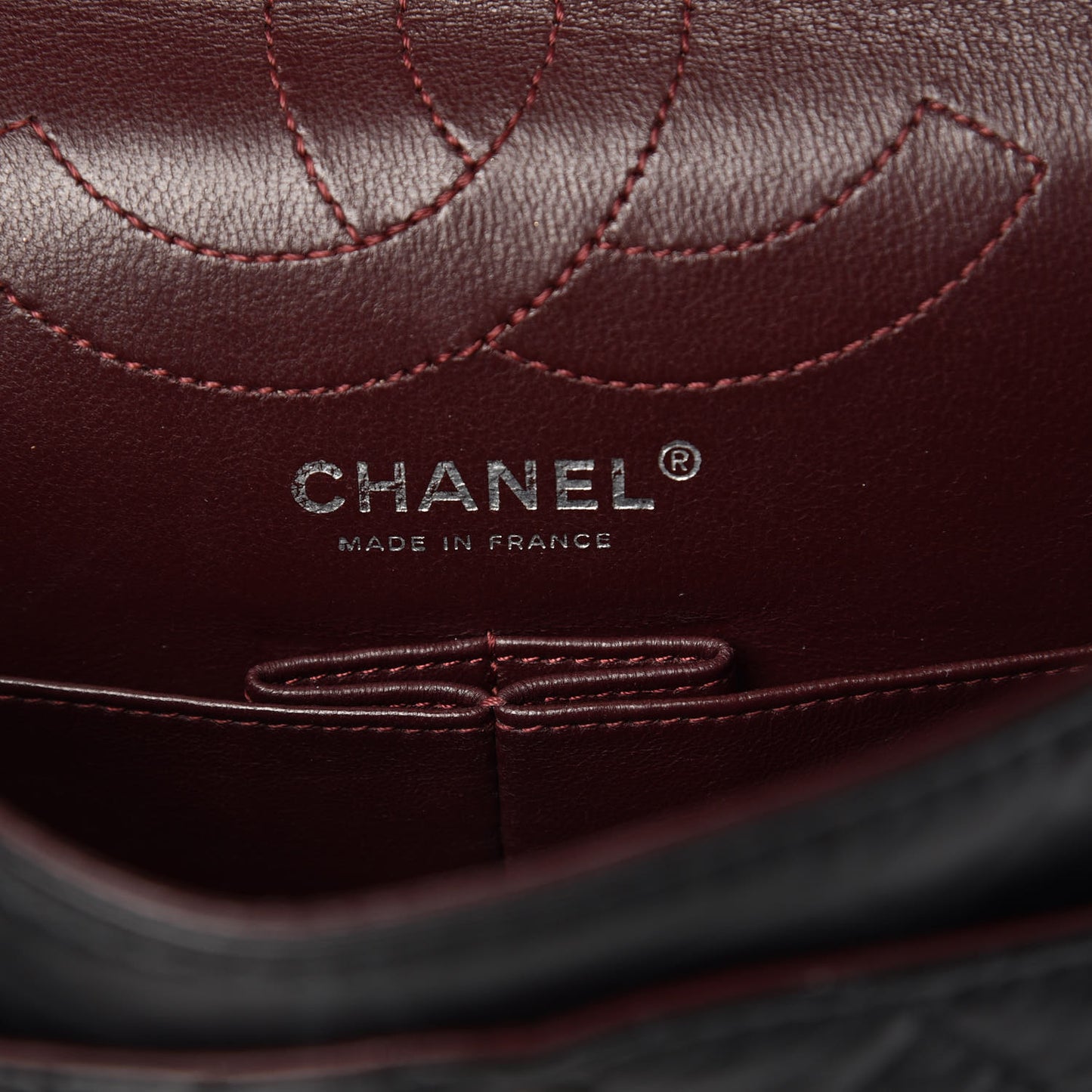 Aged Calfskin Quilted 2.55 Reissue 225 Flap Black