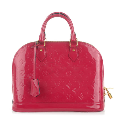 Louis Vuitton Vernis Alma PM Rose Indien 1 of 8