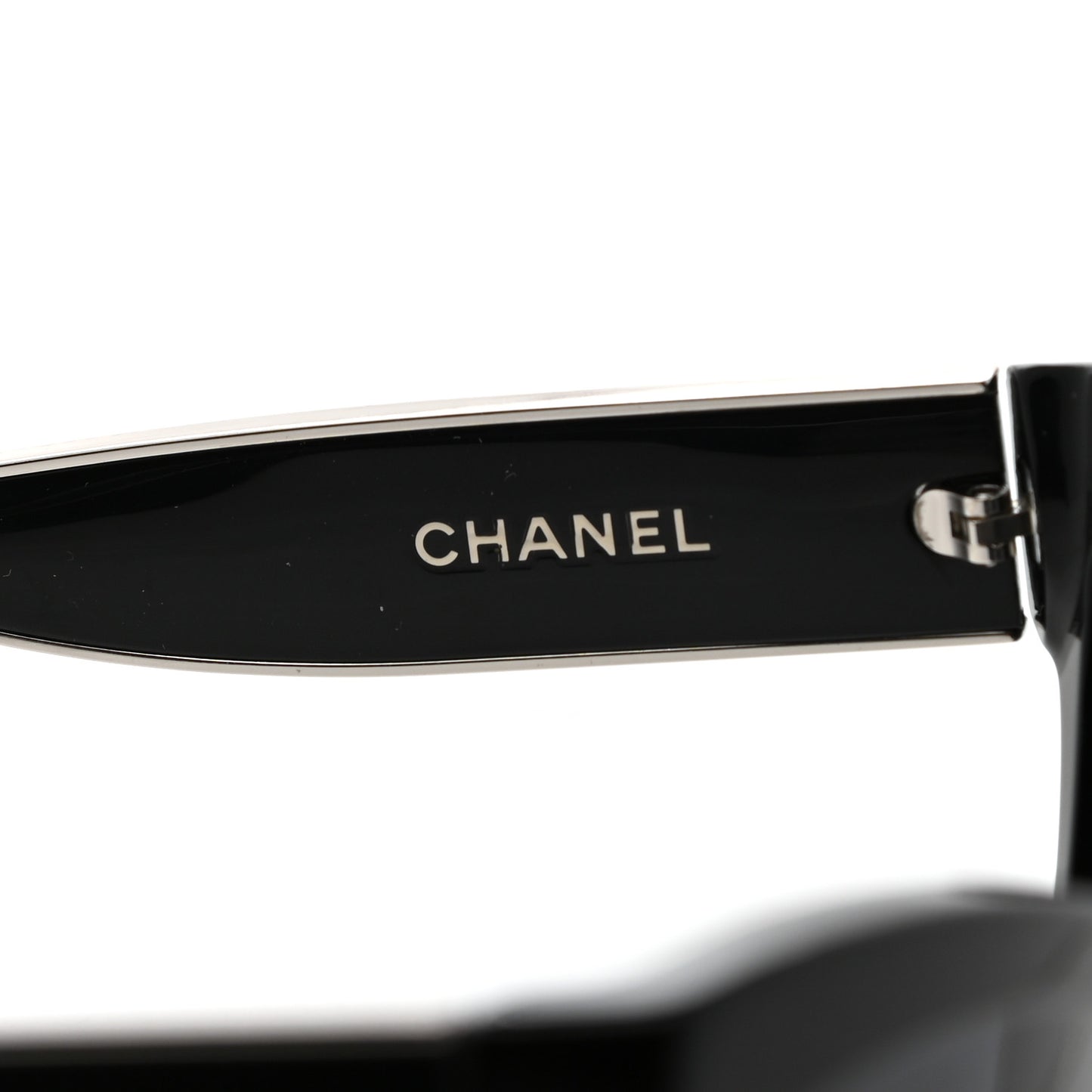 Acetate Polarized CC Cat Eye Sunglasses 5271-A Black
