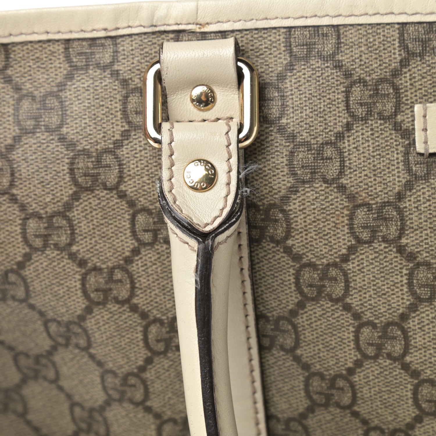 Gucci GG Plus Monogram Joy Vertical Tote Off White 14 of 16