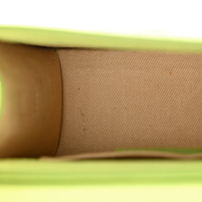 Jacquemus Calfskin Crocodile Embossed Le Chiquito Moyen Light Green 8 of 17