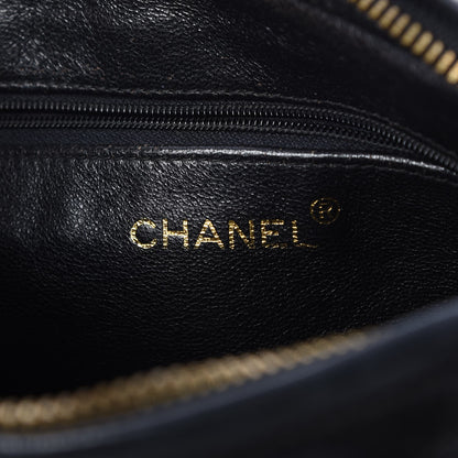 Chanel Lambskin Quilted Tassel Camera Case Black 6 of 8