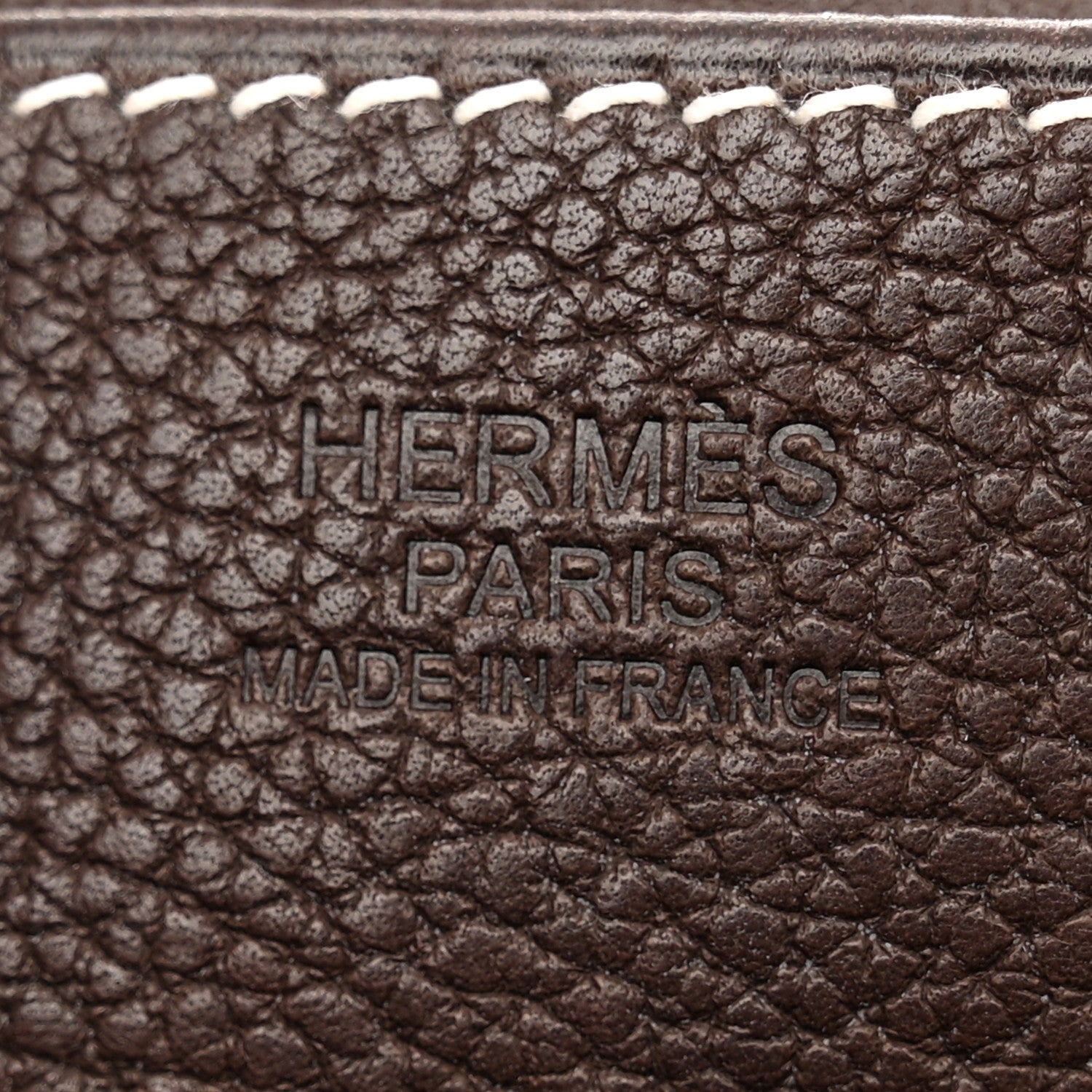 Hermes Barenia Faubourg Halzan 31 Ebene Cacao 6 of 10
