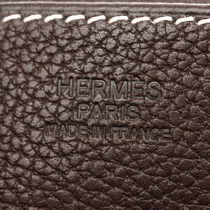 Hermes Barenia Faubourg Halzan 31 Ebene Cacao 6 of 10