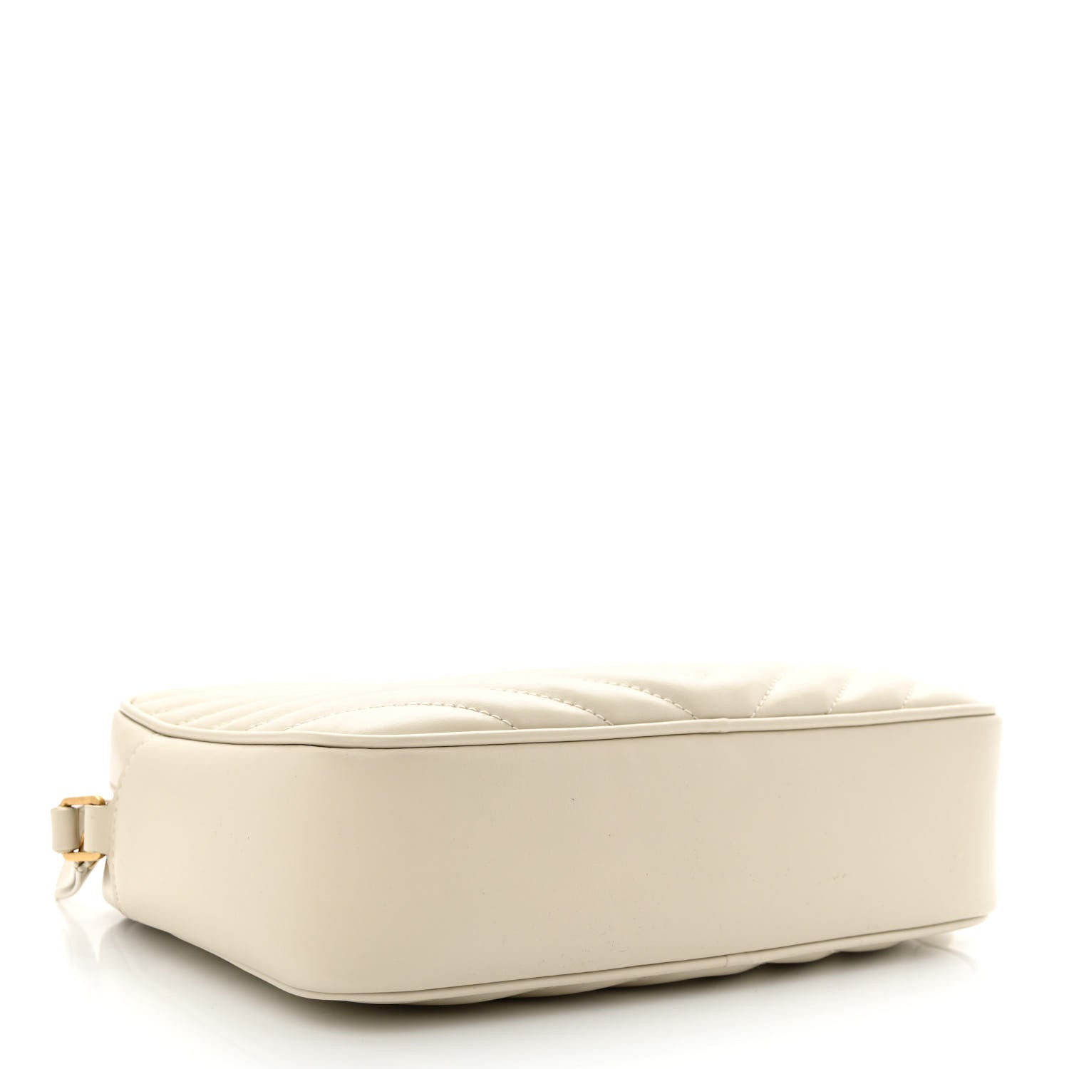 Saint Laurent Calfskin Matelasse Monogram Lou Camera Bag Crema Soft 4 of 10