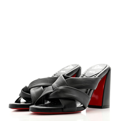 Christian Louboutin Nappa Dispo Club 85 Mule Black 4 of 9