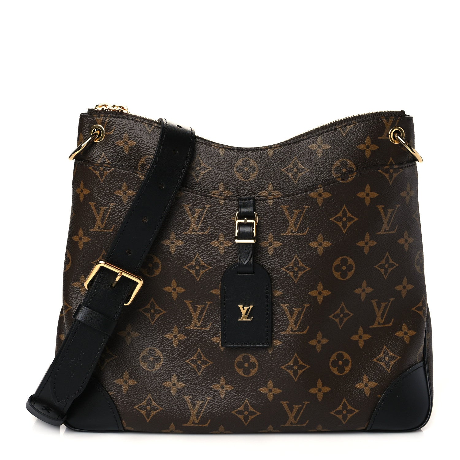 Louis Vuitton Monogram Odeon MM Black 1 of 9