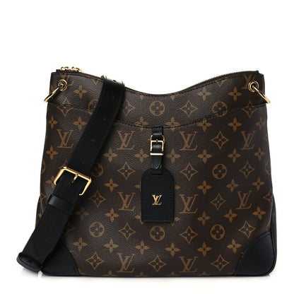 Louis Vuitton Monogram Odeon MM Black 1 of 9