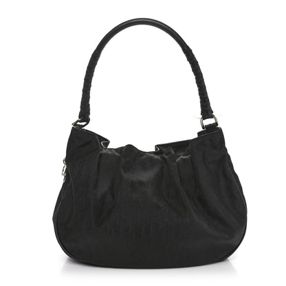 Christian Dior Nylon Monogram Lovely Hobo Black 1 of 11