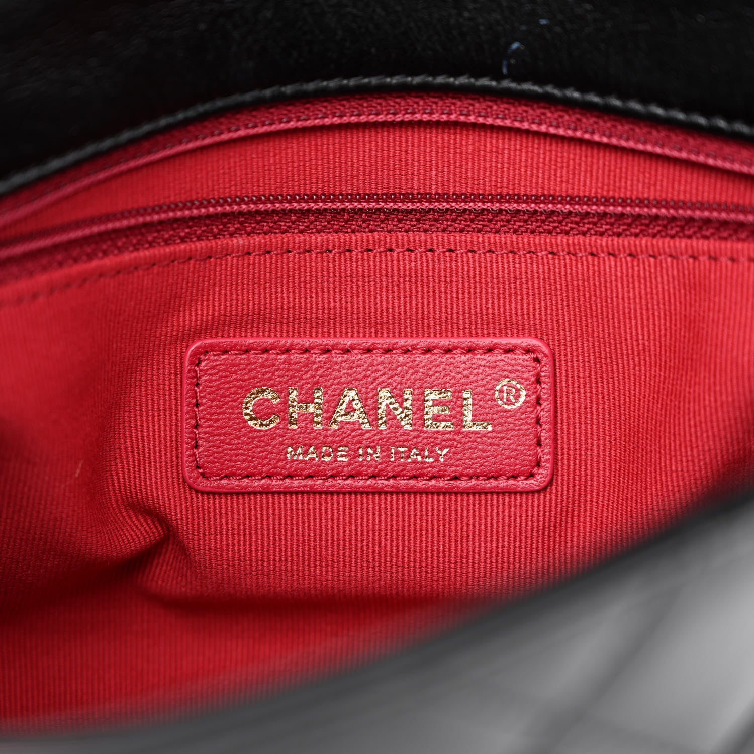Chanel Glazed Calfskin Quilted Mini Pearl Side Flap Black 6 of 11