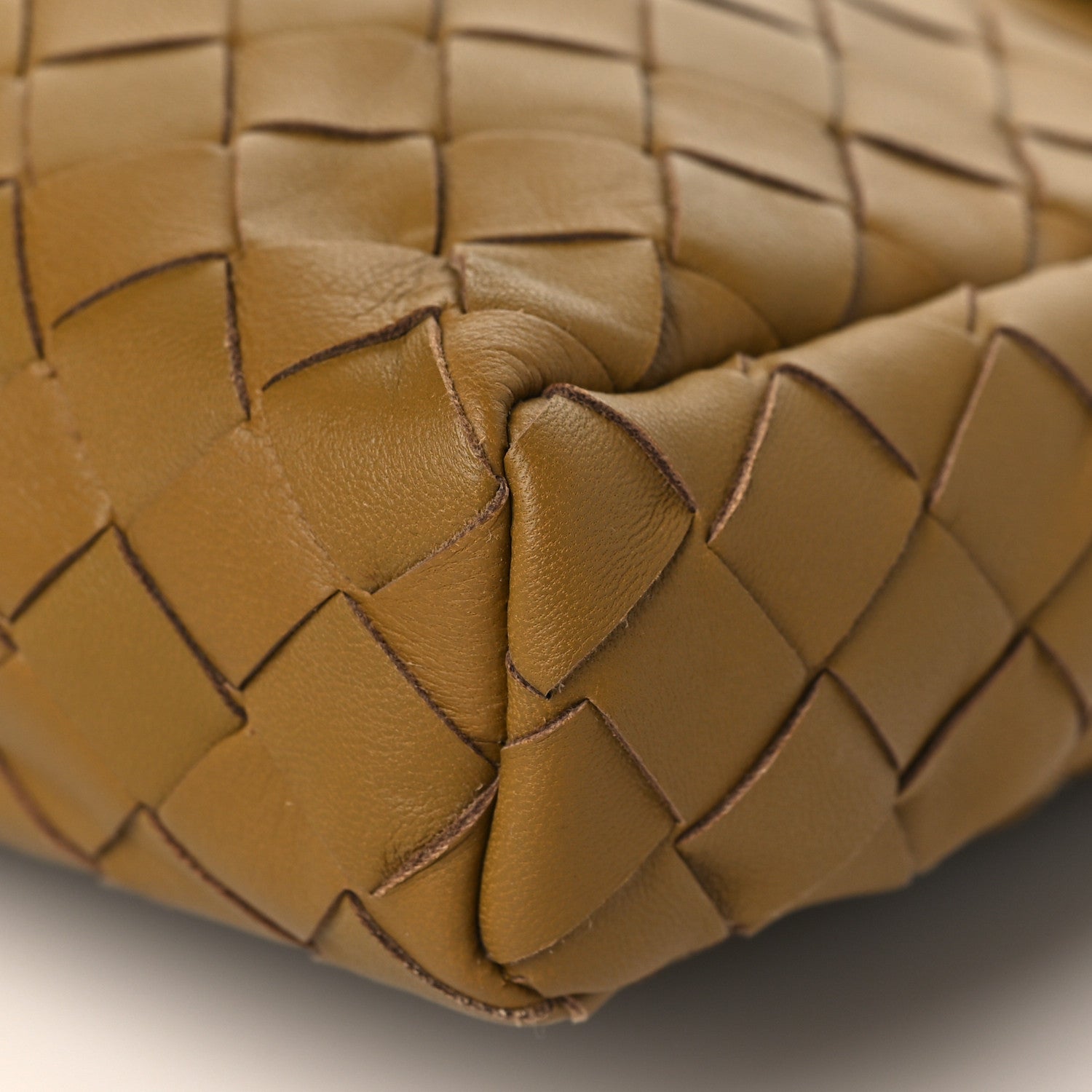 Bottega Veneta Nappa Intrecciato Portfolio Clutch Mustard 9 of 9