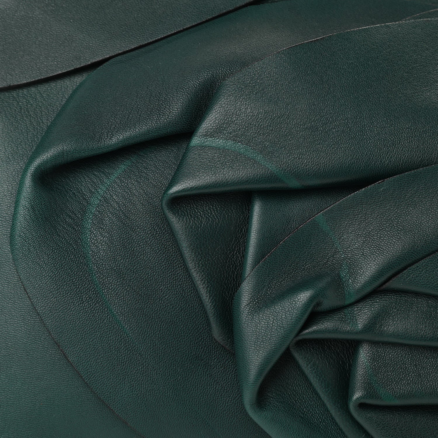 Valentino Garavani Nappa Pleated Petale Tote Green 10 of 12