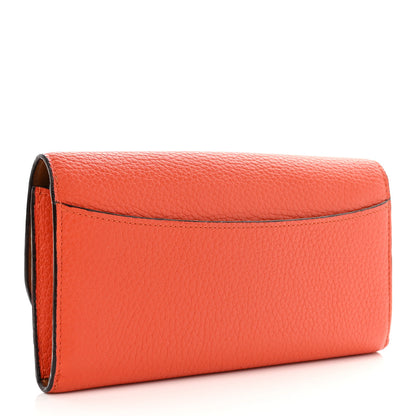 Louis Vuitton Taurillon Vivienne LV Long Wallet Clementine 4 of 9