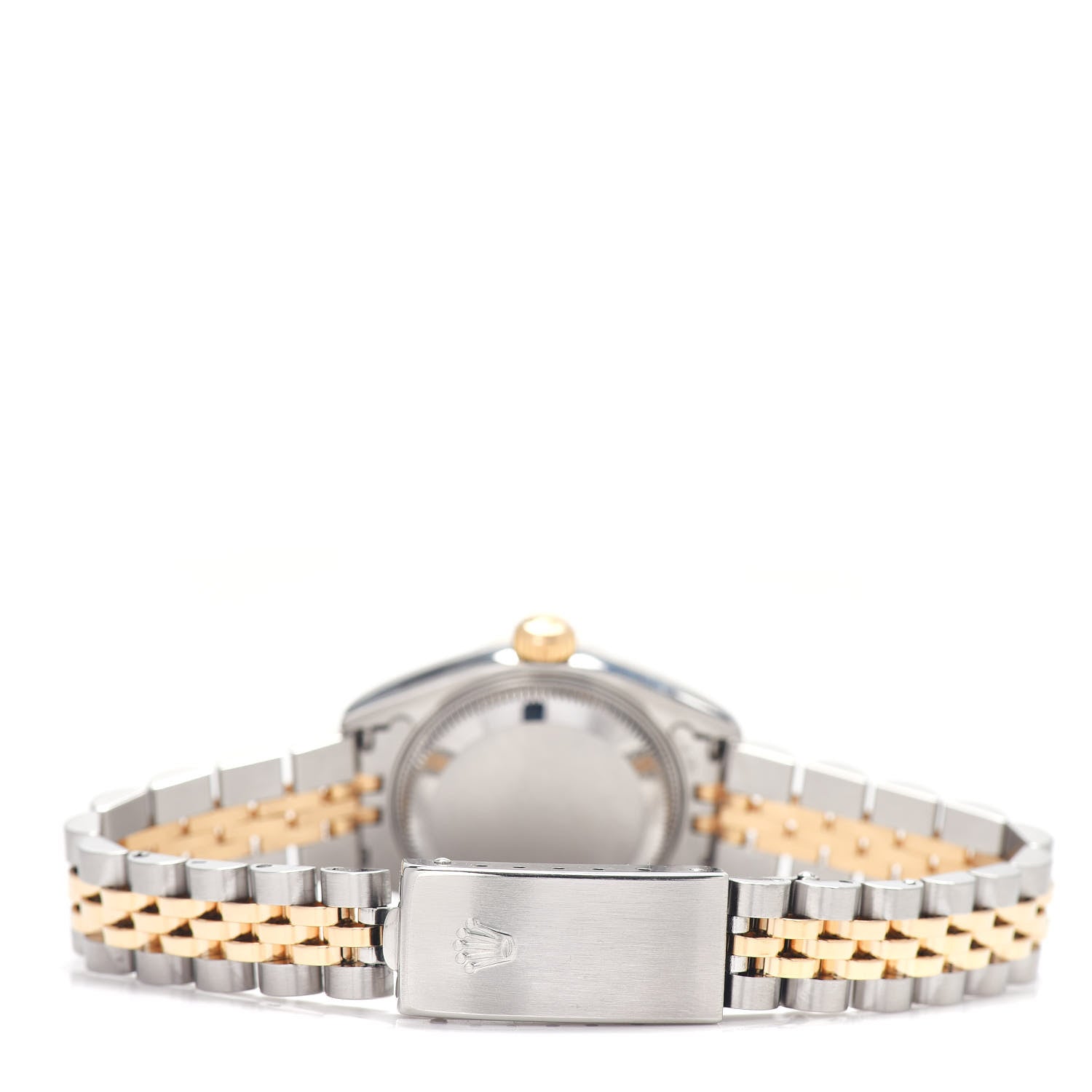 Rolex Stainless Steel 18K Yellow Gold 26mm Oyster Perpetual Datejust Watch Rhodium Roman 79173 3 of 4