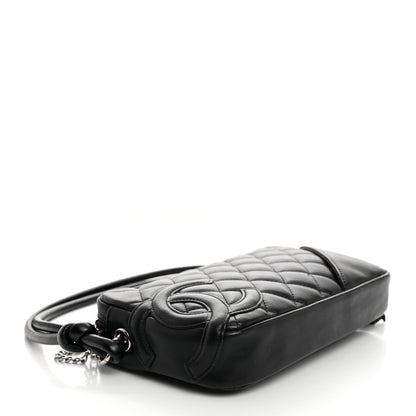 Chanel Calfskin Quilted Cambon Pochette Black 4 of 10