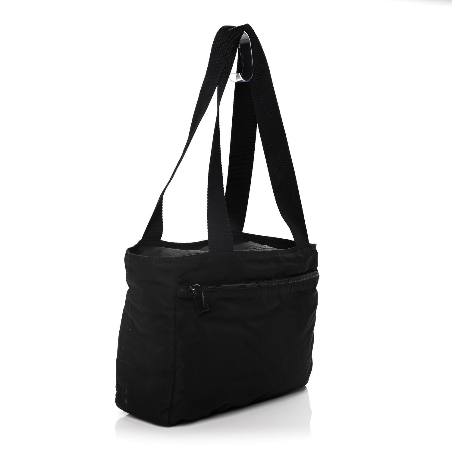 Prada Tessuto Nylon Tote Black 2 of 14