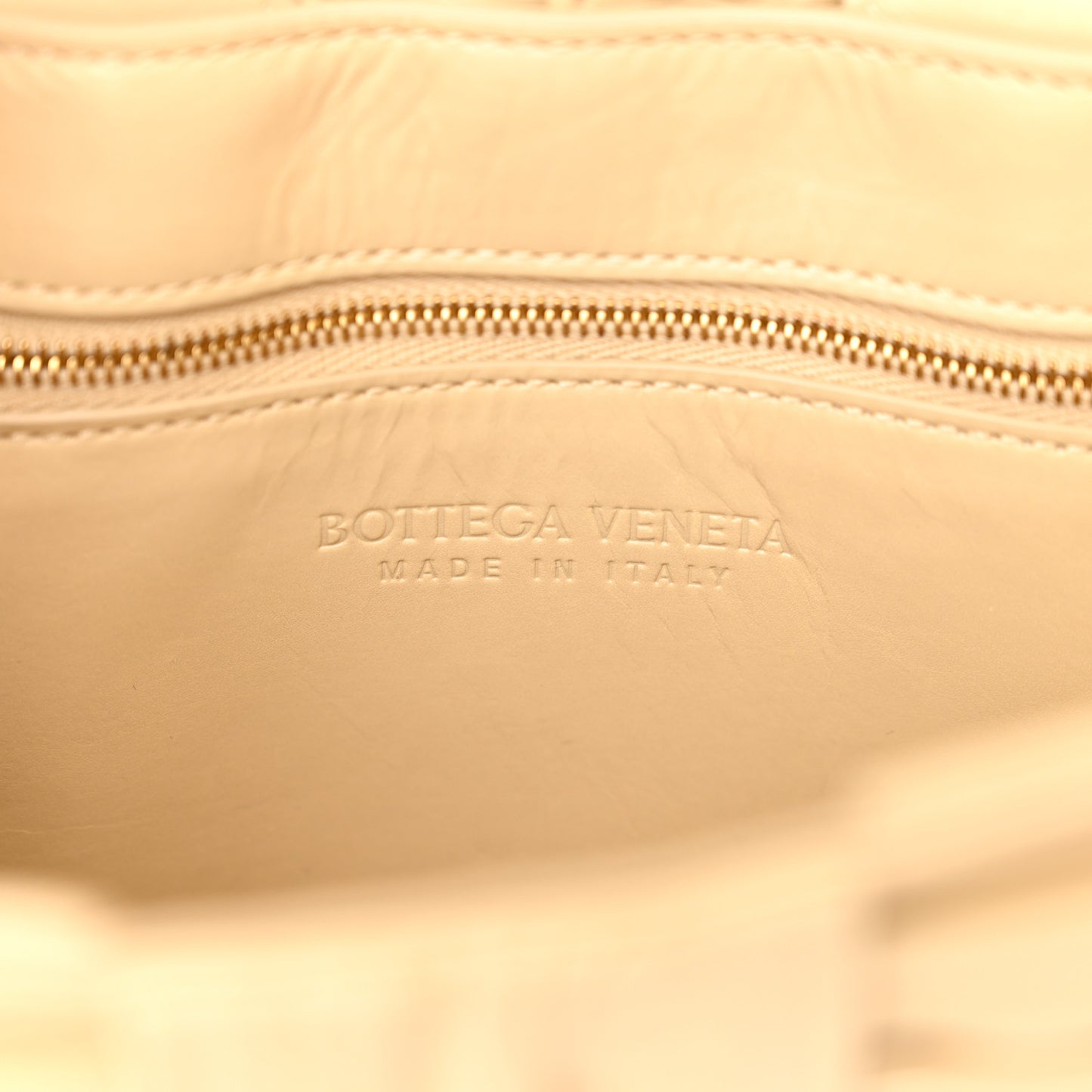 Calfskin Intreccio Plisse Cassette Crossbody Bag Porridge