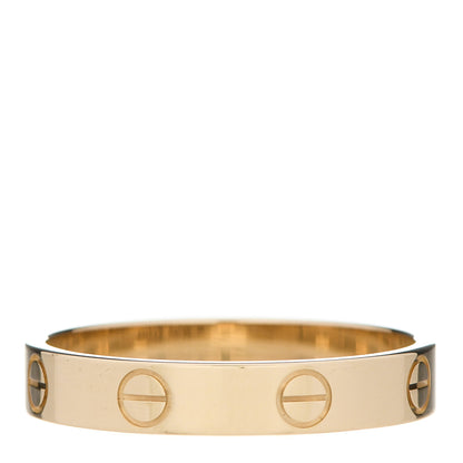 Cartier 18K Yellow Gold 3.5mm LOVE Wedding Band Ring 57 8 3 of 4