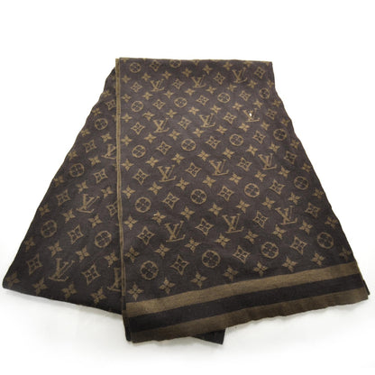 Louis Vuitton Cashmere Monogram Scarf 1 of 5