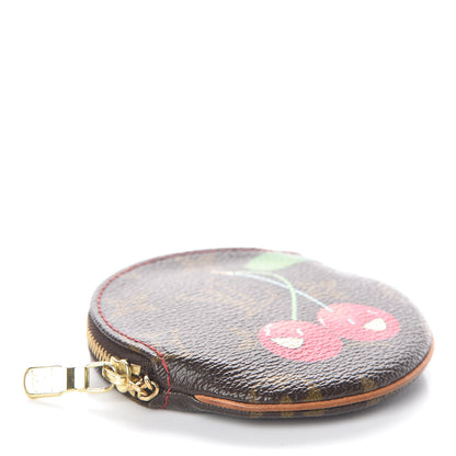 Louis Vuitton Monogram Cerises Round Coin Purse 4 of 6