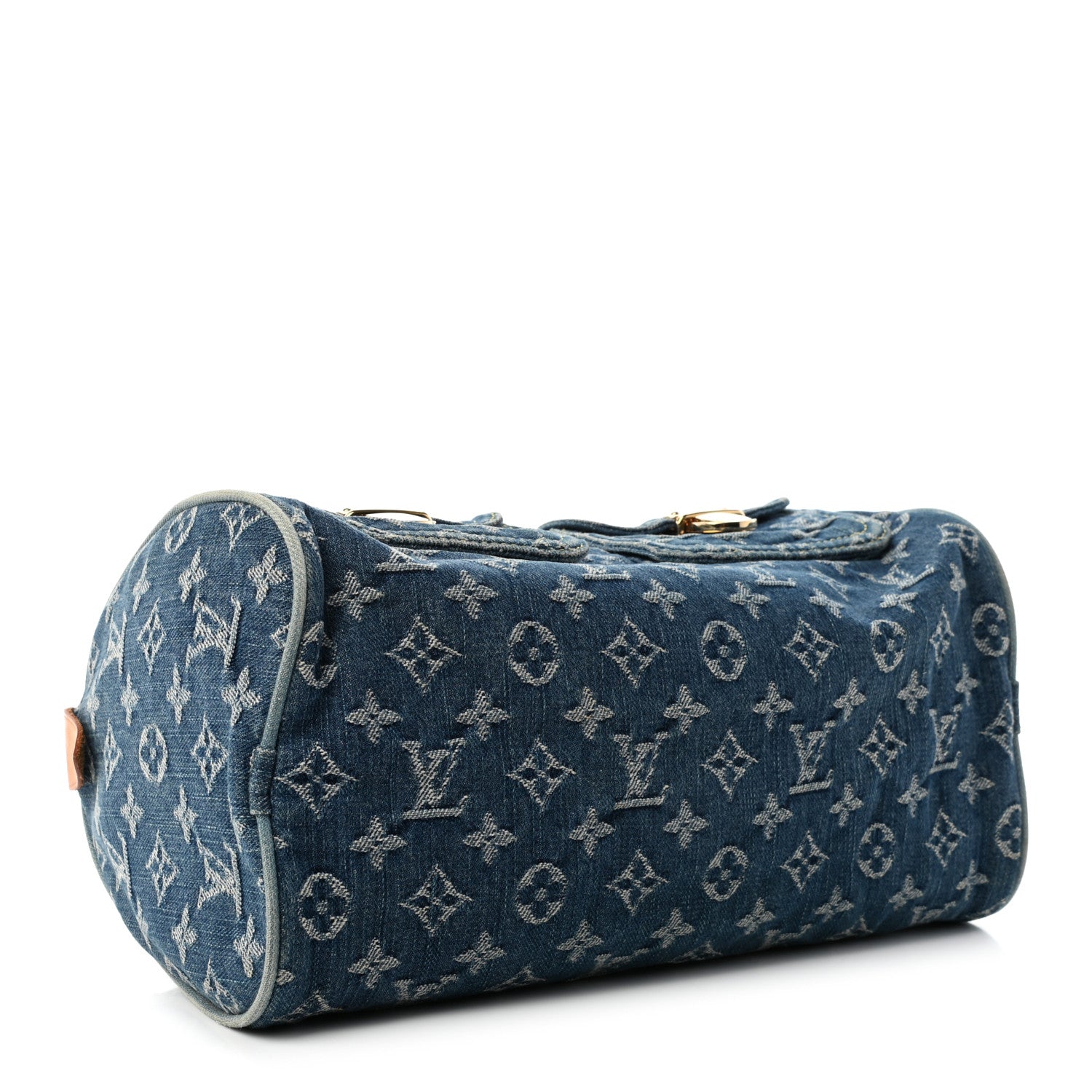 Louis Vuitton Monogram Denim Neo Speedy Blue 3 of 4