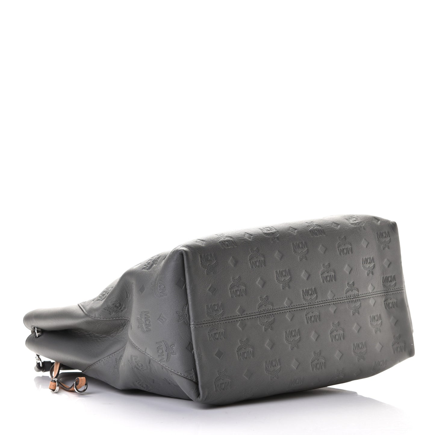 Calfskin Ottomar Large Klara Hobo Charcoal