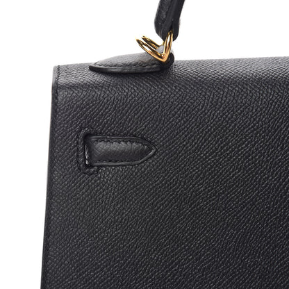 Hermes Epsom Kelly Sellier 25 Black 12 of 35