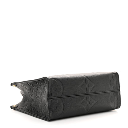 Louis Vuitton Empreinte Monogram Giant Onthego PM Black 4 of 9