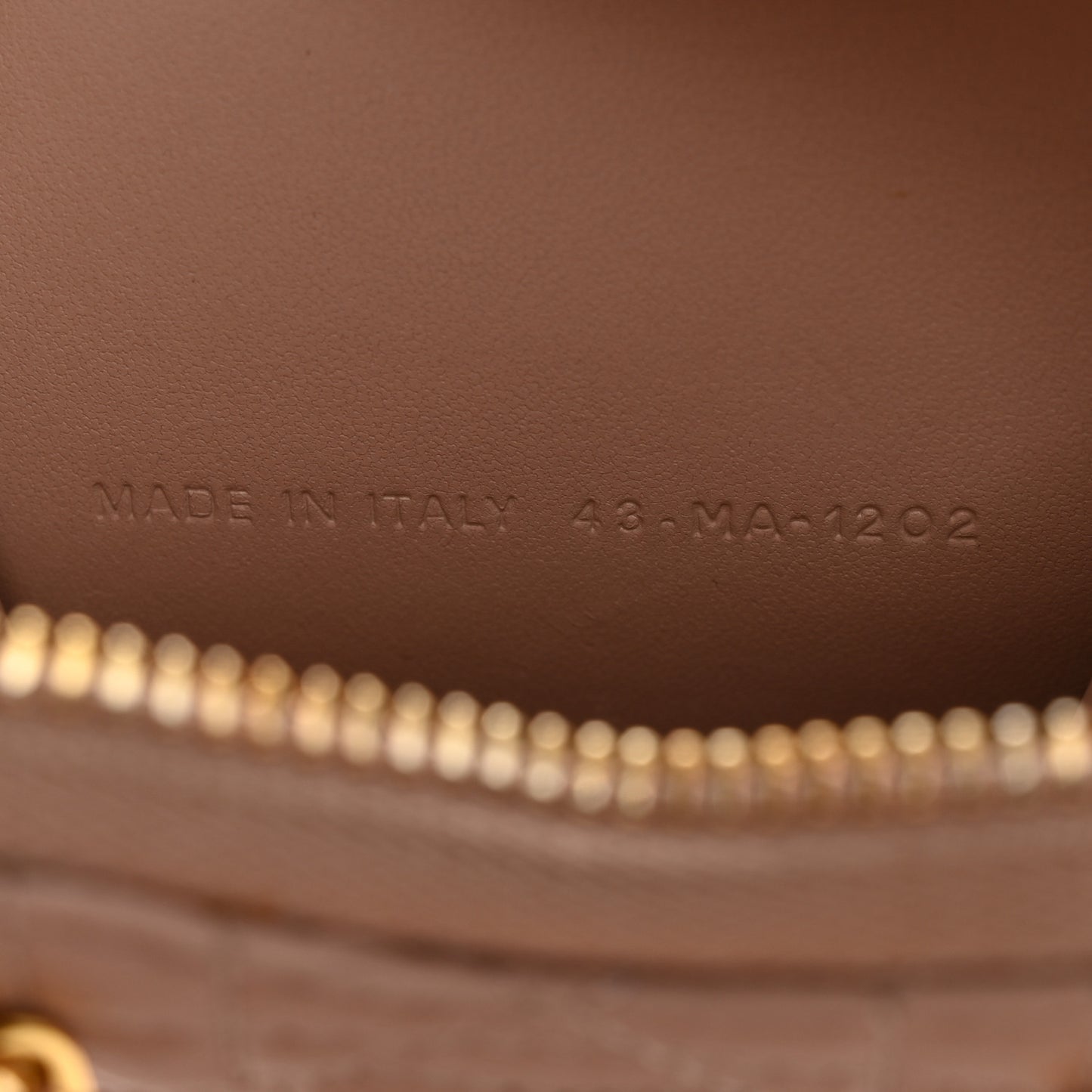 Calfskin Cannage Dioramour Caro Heart Pouch With Chain Rose Des Vents