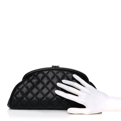 Chanel Caviar Quilted Timeless Clutch Black 2 of 10