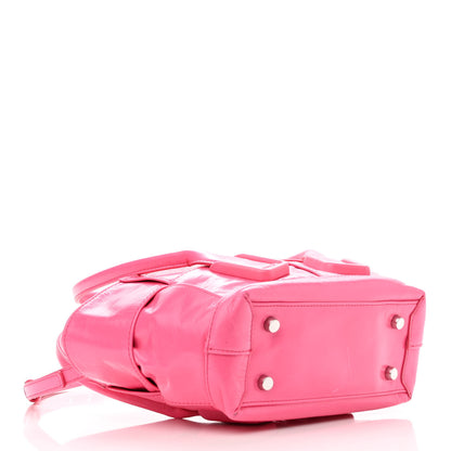 Bottega Veneta Paper Calfskin Maxi Intrecciato Mini Arco Pink 4 of 11
