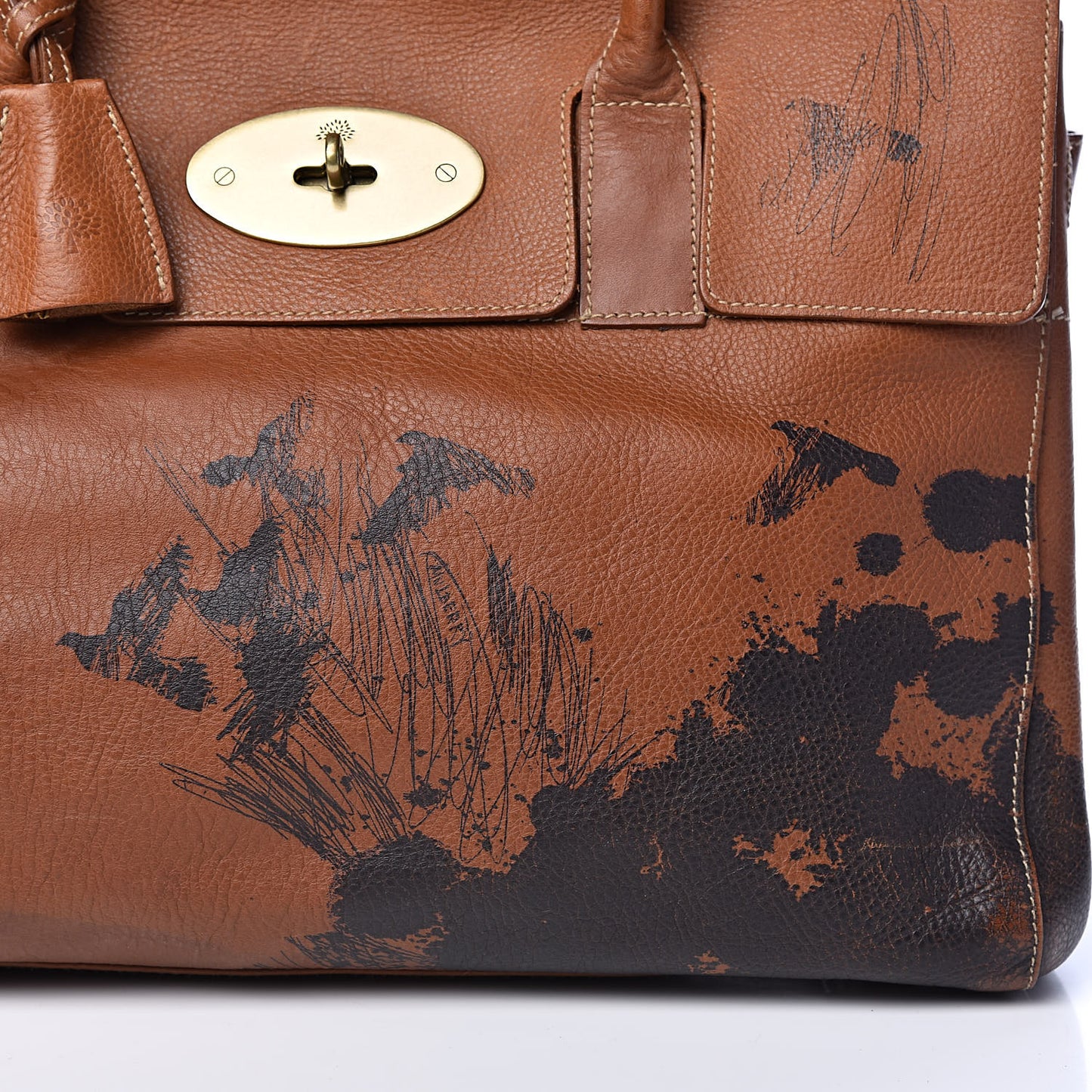 Natural Leather Bayswater Oak