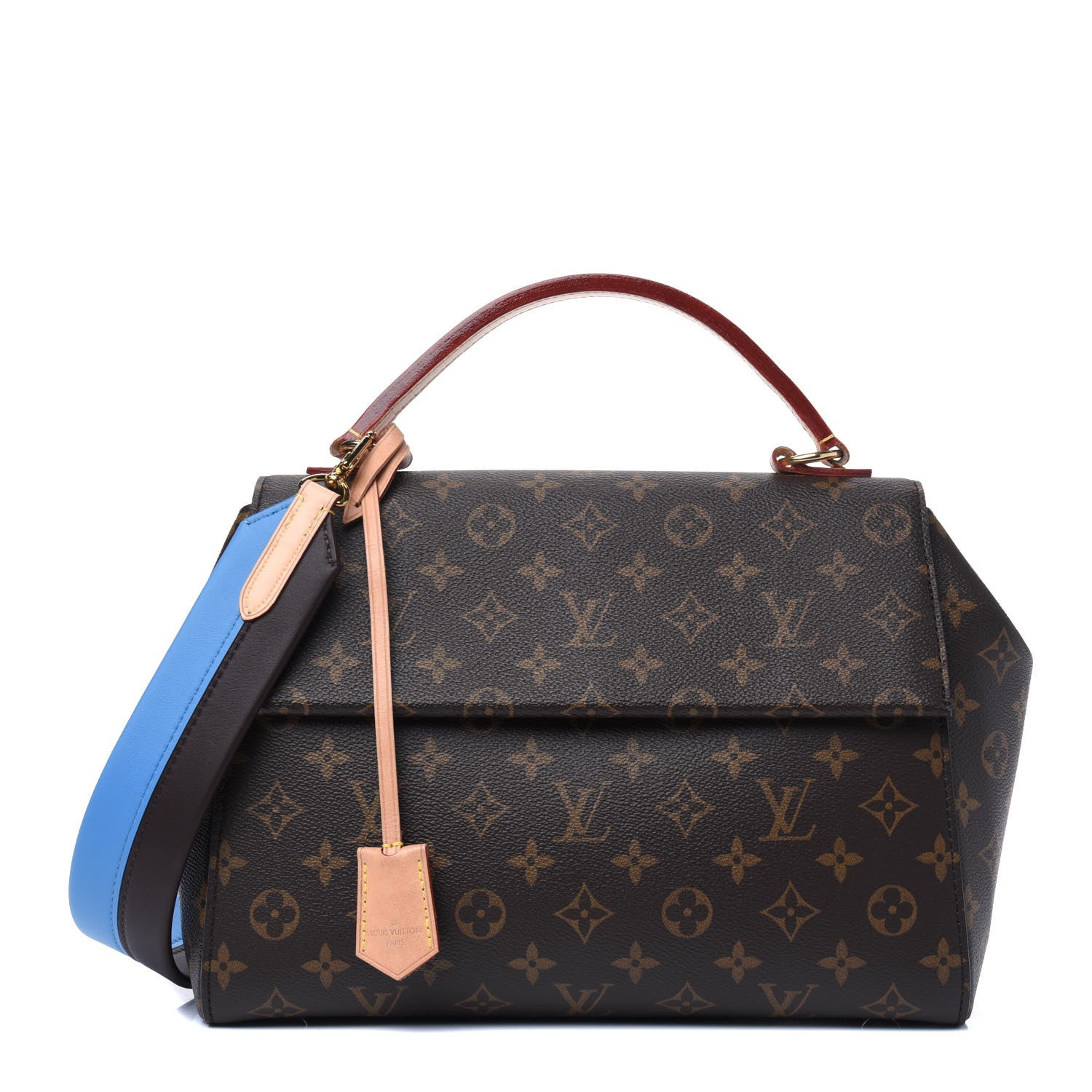 Louis Vuitton Monogram Cluny MM Blue Glacial 1 of 5