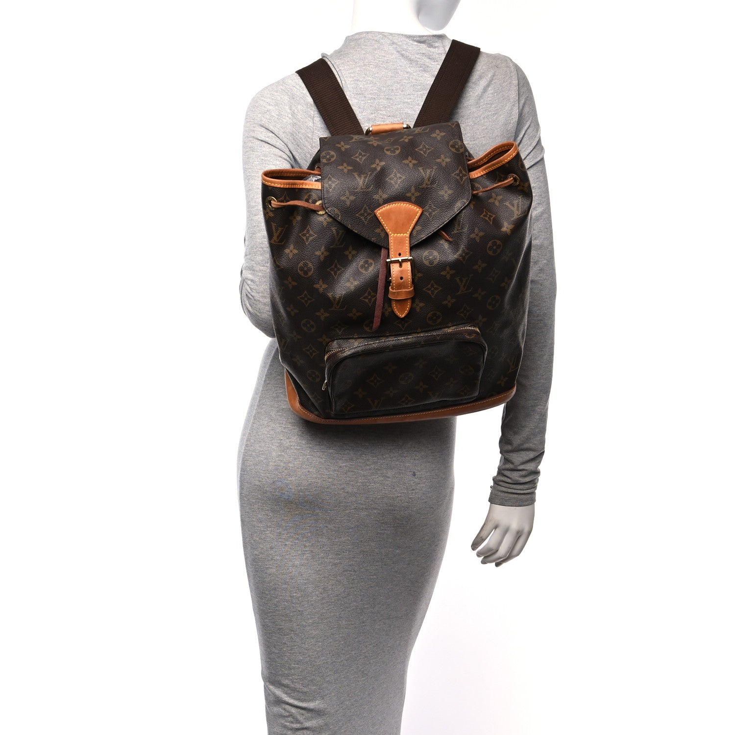Louis Vuitton Monogram Montsouris GM Backpack 2 of 10
