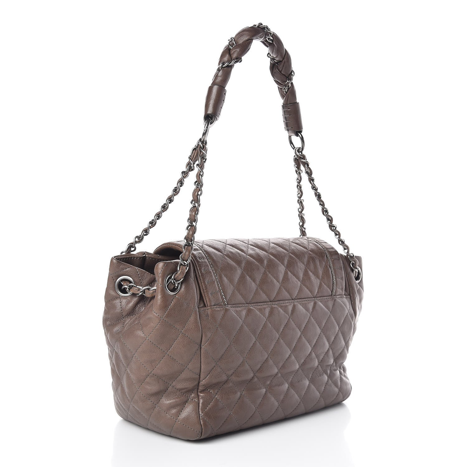 Chanel Calfskin Quilted Istanbul Accordion Flap Brown 3 of 11