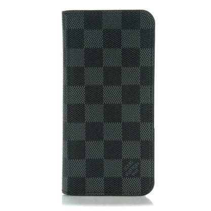 Louis Vuitton Damier Graphite iPhone 6 Plus Folio Case 1 of 6