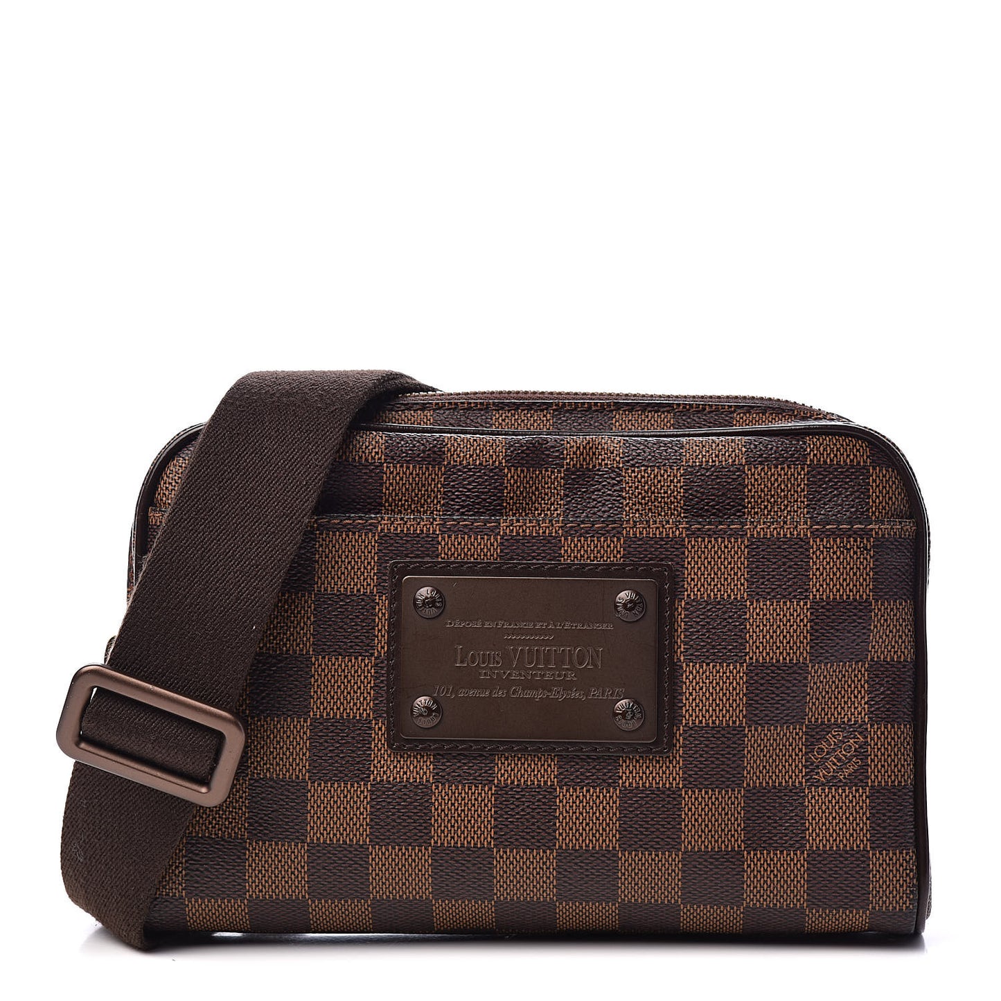 Damier Ebene Brooklyn Bum Bag