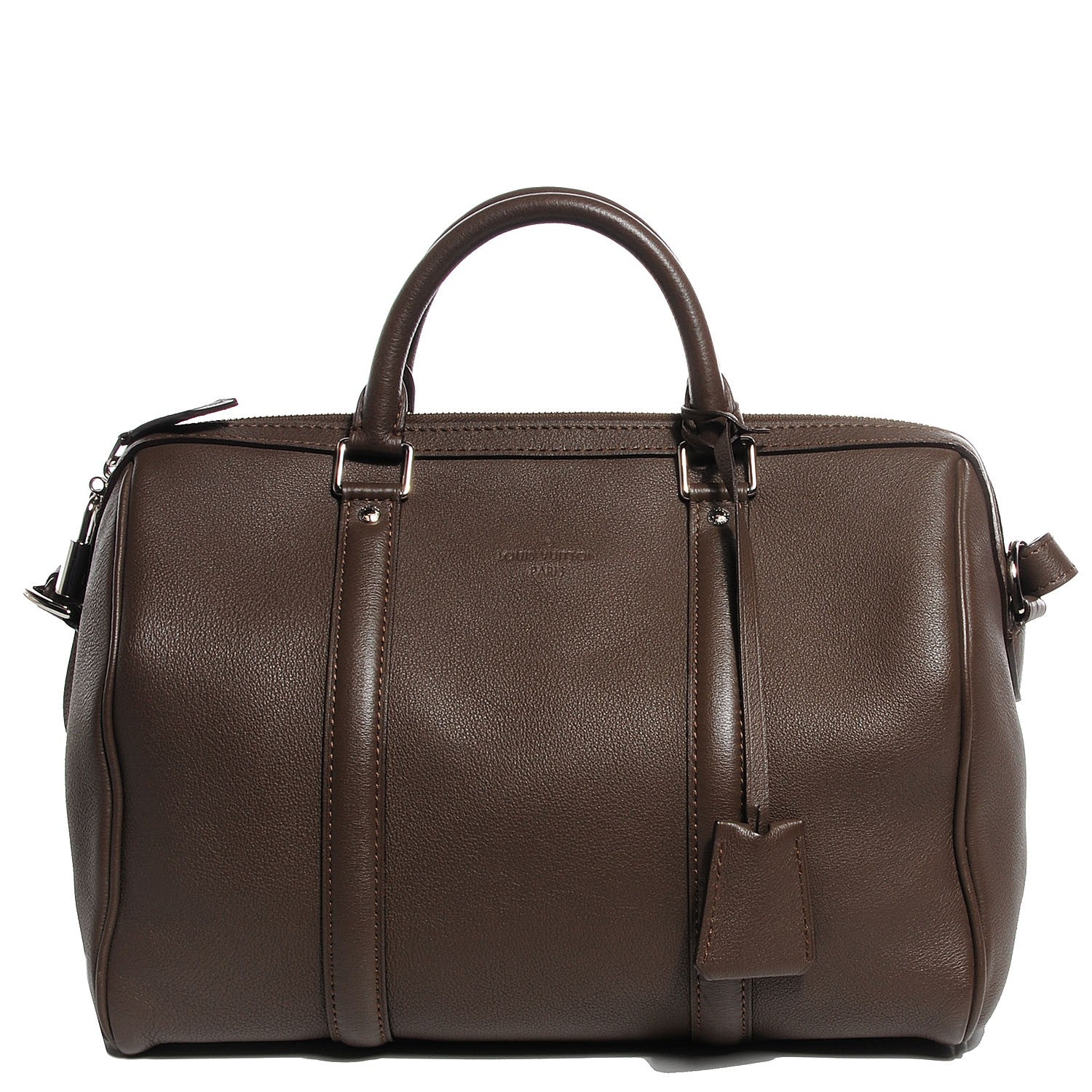 Louis Vuitton Veau Cachemire SC Bag PM Chocolate 1 of 7