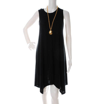 Chanel CC Pendant Necklace Gold 2 of 5