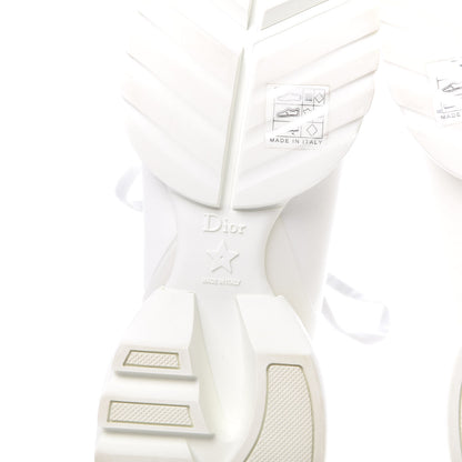 Christian Dior Technical Fabric Rubber Womens D-Connect Sneakers 39 White 6 of 8