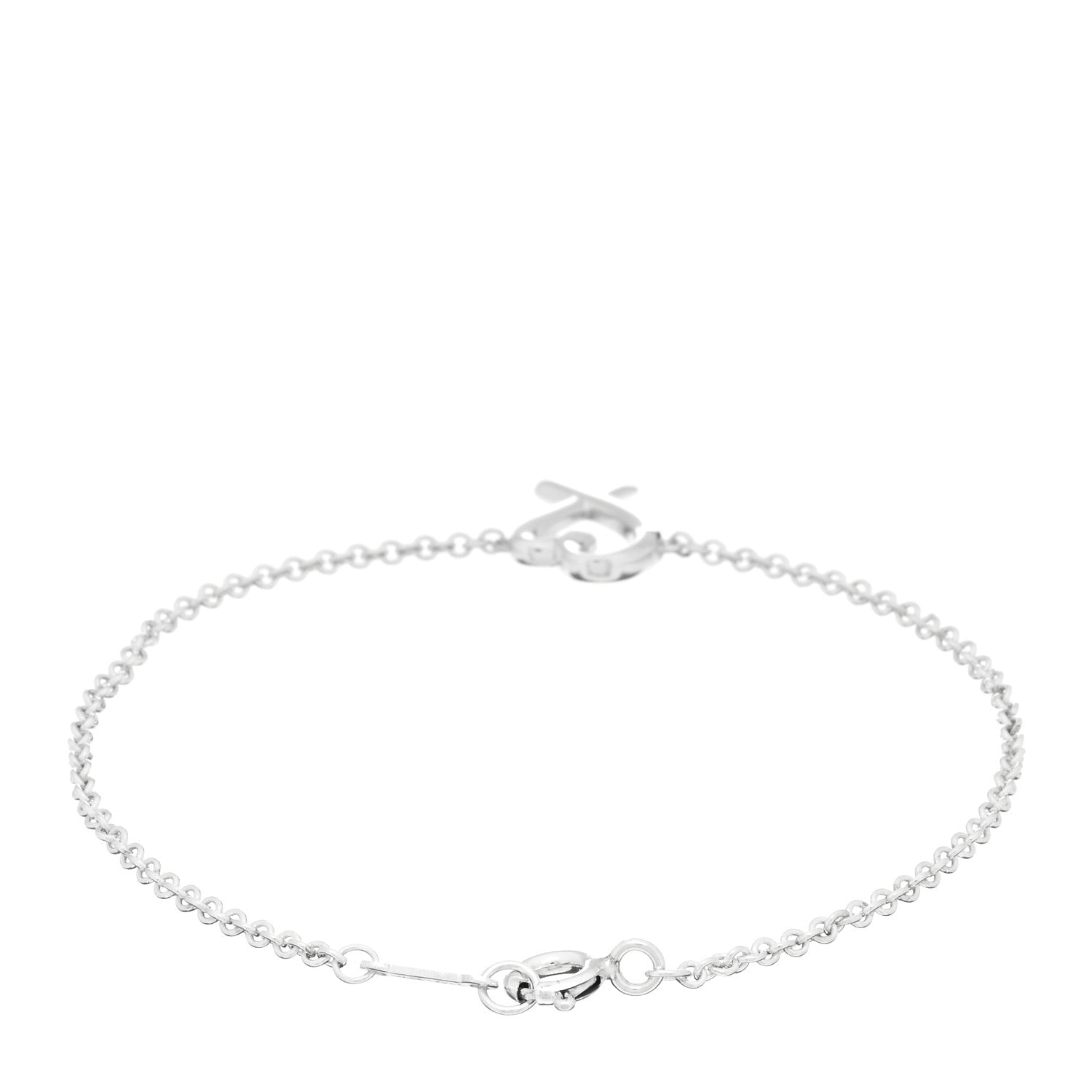 Tiffany Sterling Silver Paloma Picasso Loving Heart Bracelet 3 of 4