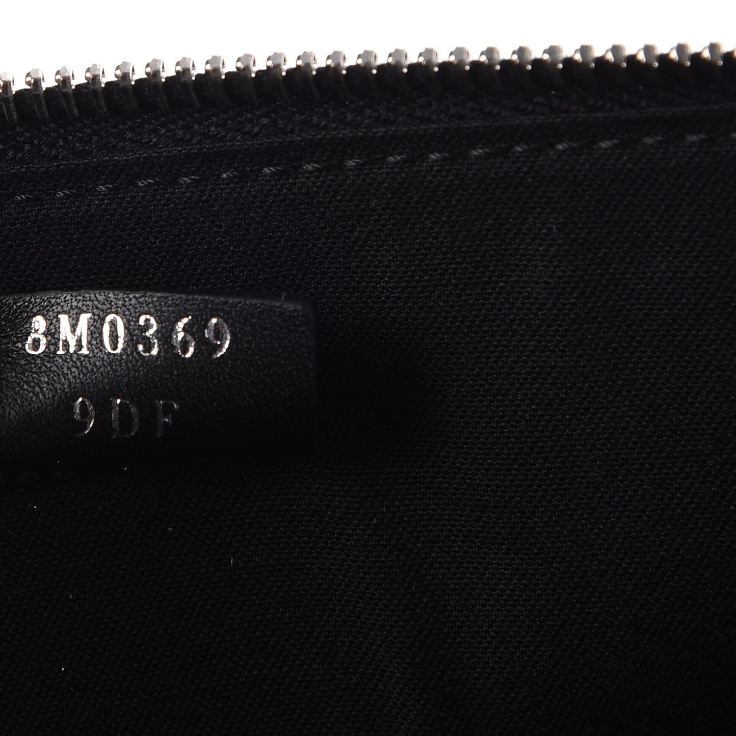 Fendi Vitello Dolce Studded Mini 2Jours Pouch Black Multicolor 7 of 7