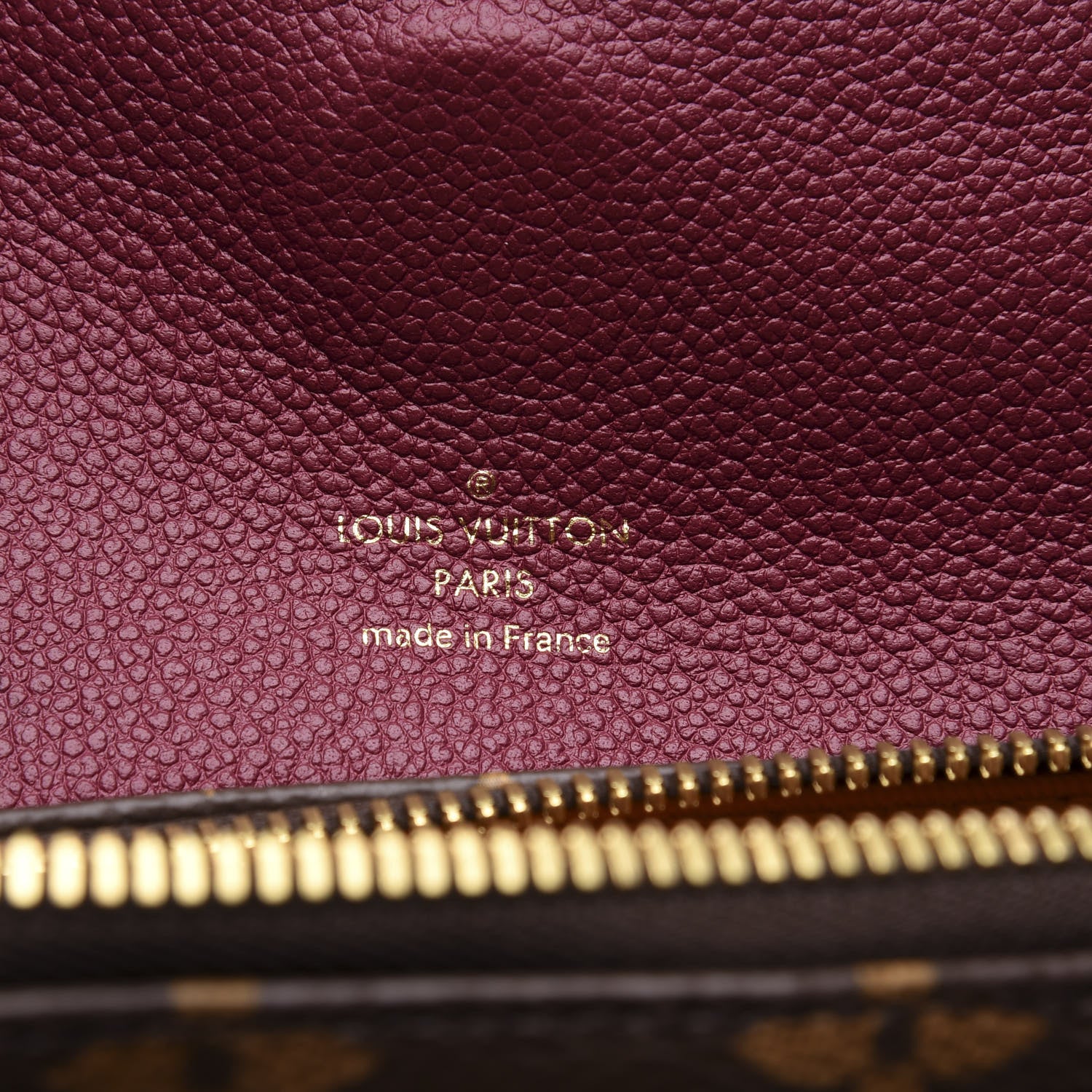 Louis Vuitton Monogram Manhattan NM Raisin 5 of 10