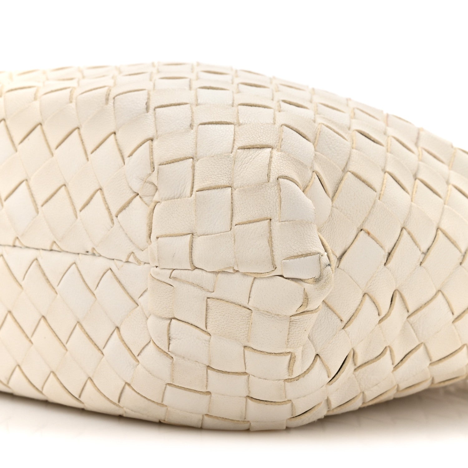 Bottega Veneta Nappa Intrecciato Small Capri Tote White 10 of 15
