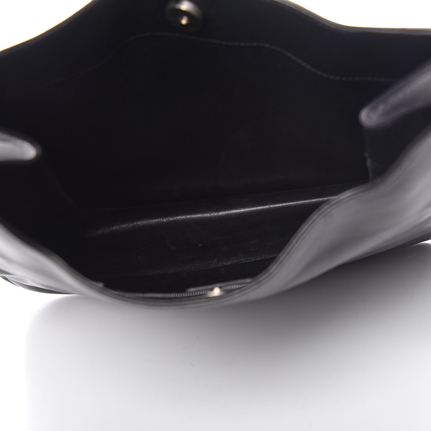 Calfskin Shoulder Bag Black