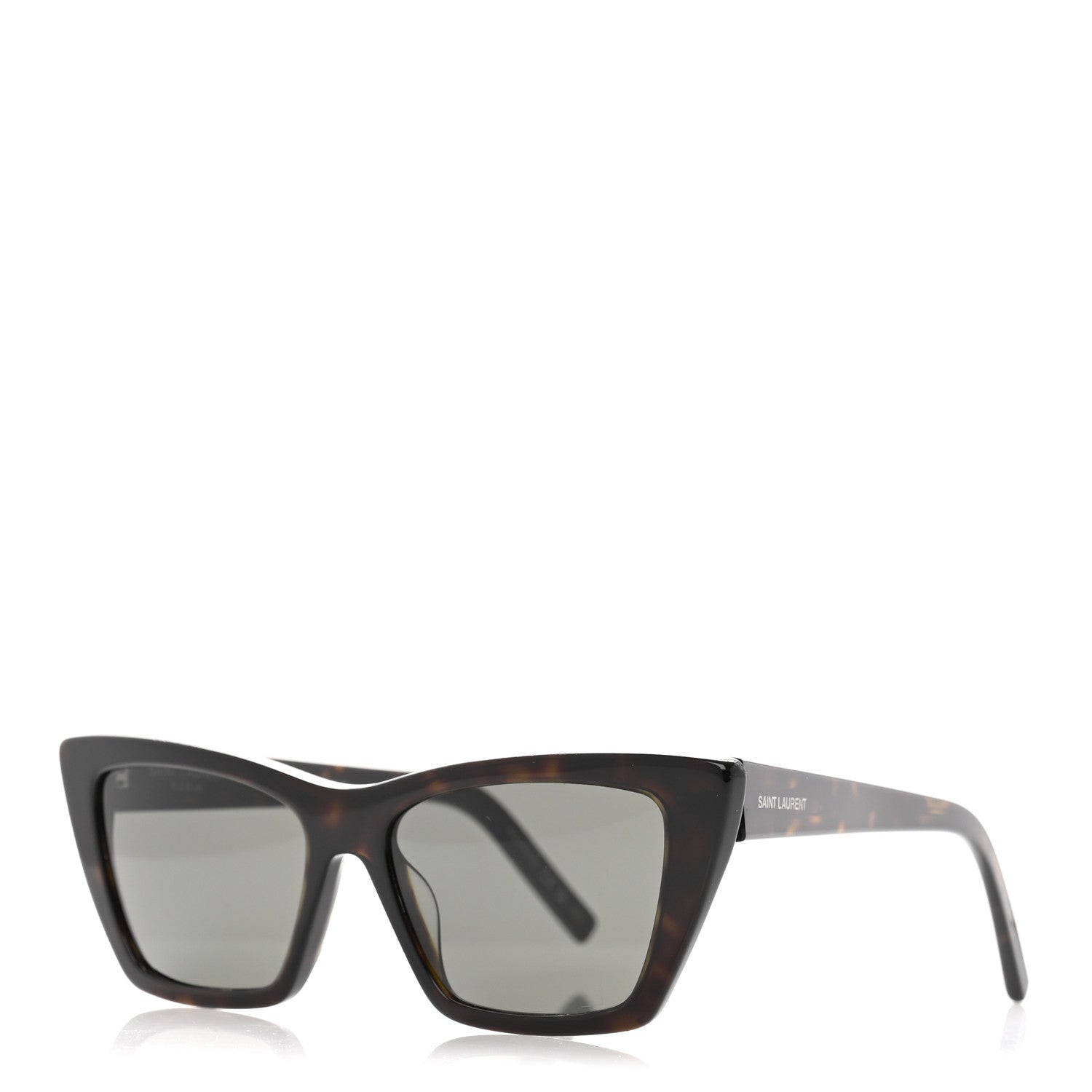 Saint Laurent Acetate Mica Cat Eye Sunglasses SL 276 Tortoise 1 of 8