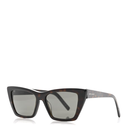 Saint Laurent Acetate Mica Cat Eye Sunglasses SL 276 Tortoise 1 of 8